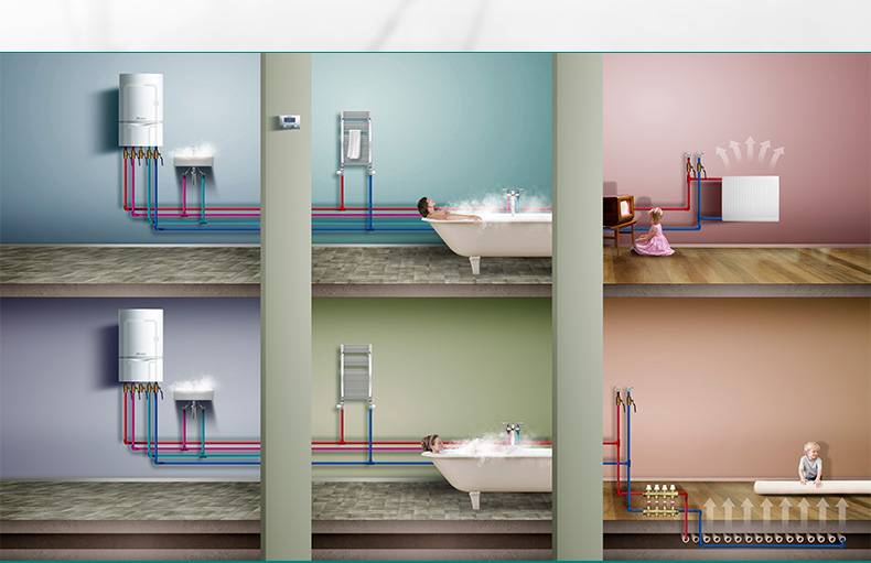 德國威能地暖采暖，長沙地暖，地板采暖，全屋采暖